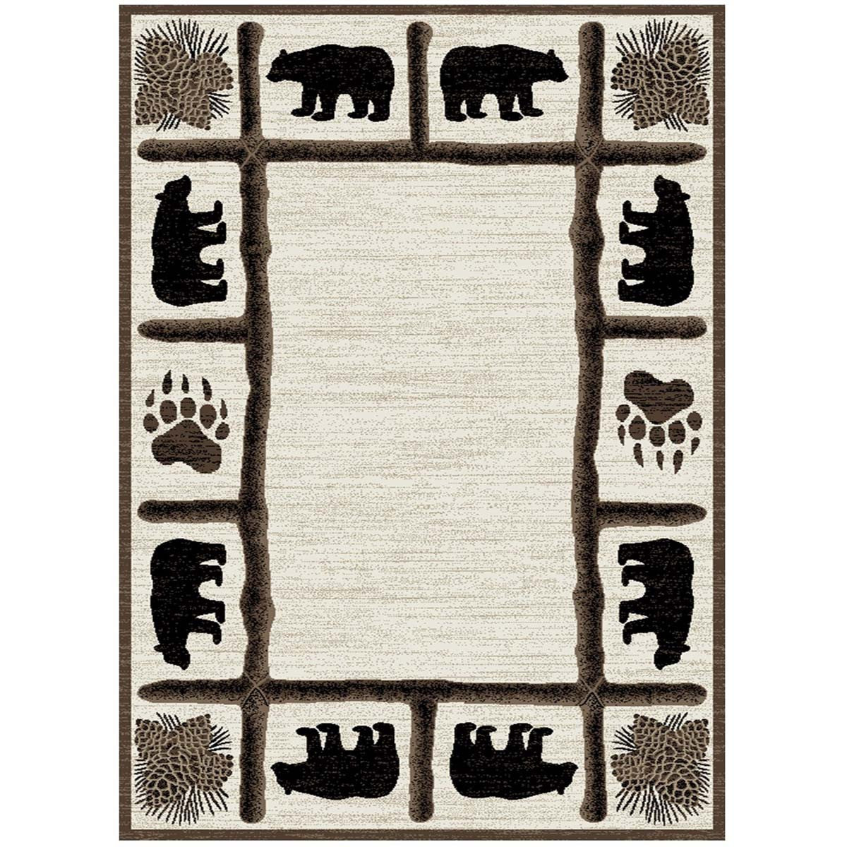 Midnight Grizzly Rug Collection