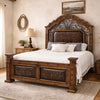 Monterrey Tooled Leather & Scrollwork Beds