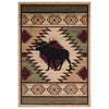 Moose Tribe Rug - 8 x 11