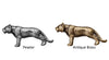 Mountain Lion Cabinet Knob - Set of 2