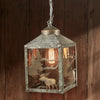Mountain Moose & Bear Pendant Light