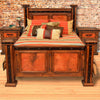 Natural Patina Copper Bedroom Furniture