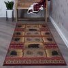 Nature Bear and Pinecone Rug - 3 x 10 - OUT OF STOCK UNTIL 07/01/2026