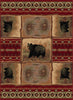 Nature Bear and Pinecone Rug Collection