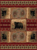 Nature Bear and Pinecone Rug Collection