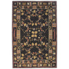 Night Moose Hooked Wool Rug Collection