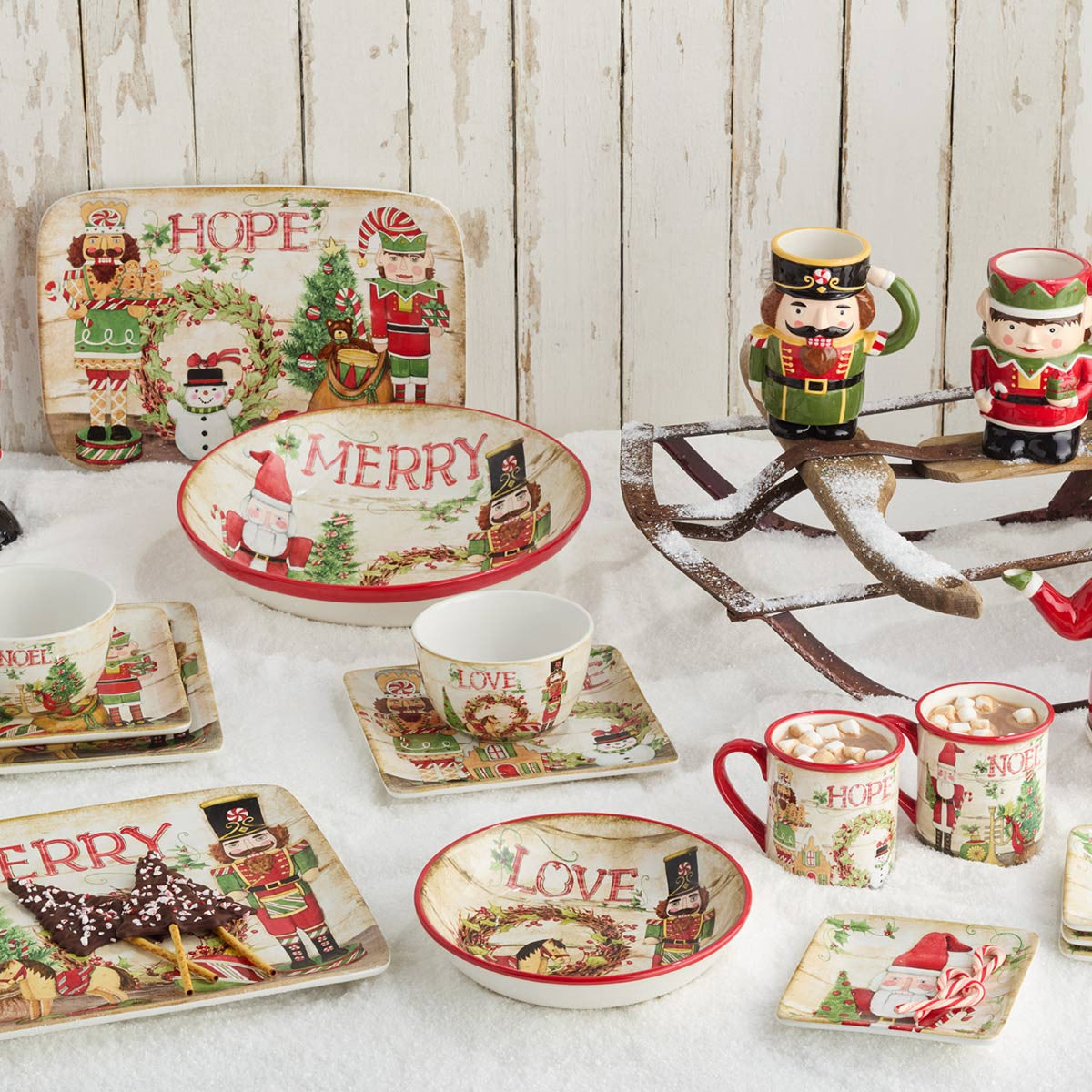 Nutcracker Fest Dinnerware Collection
