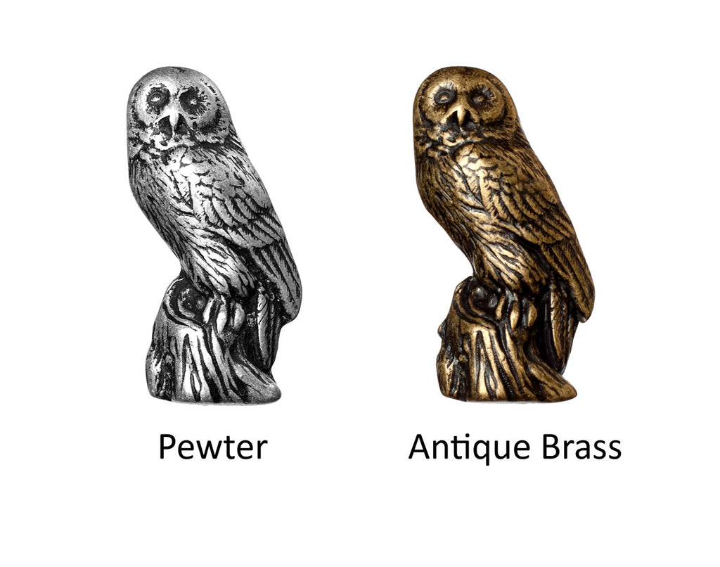 Owl Cabinet Knob - Set of 2