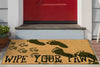 Paws Coir Mat - 2 x 3