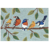 Perch Party Blue Floor Mats