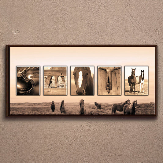 Personalized Western Range Name Art