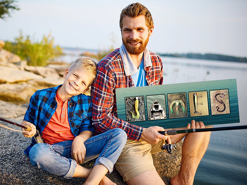 Lake Fishing Personalized Wall Art