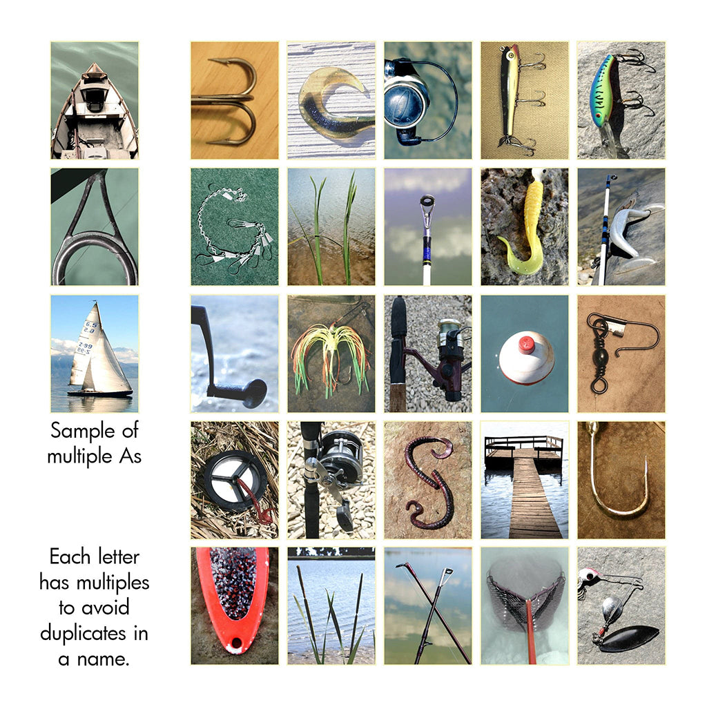 Lake Fishing Personalized Wall Art