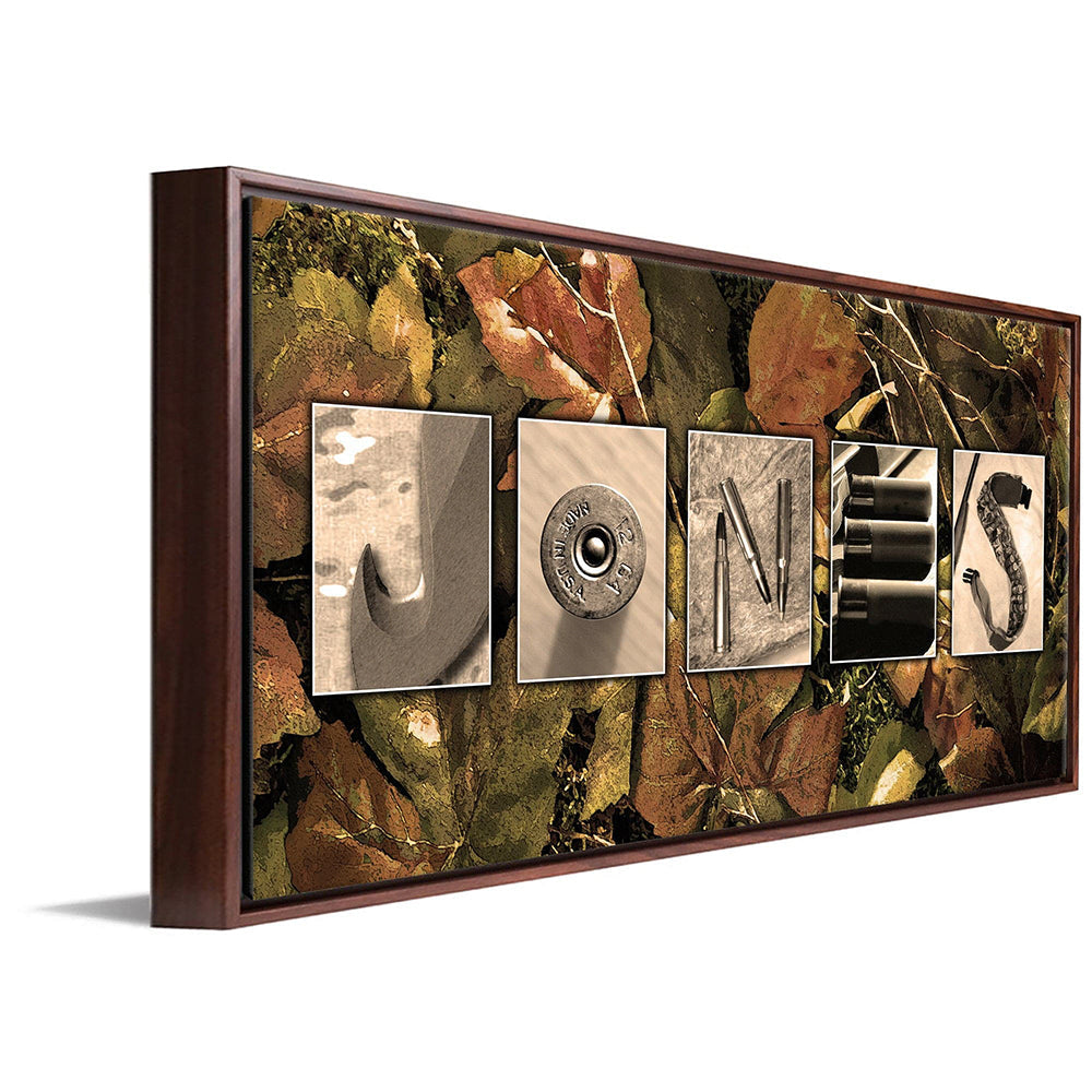Personalized Hunter's Paradise Canvas Art