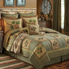 Pinecone Forest Quilt Bedding Collection