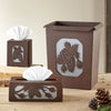 Pinecone Square Tissue Cover