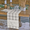 Plaid Antler Table Linens