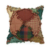 Plaid Blocks Pillow