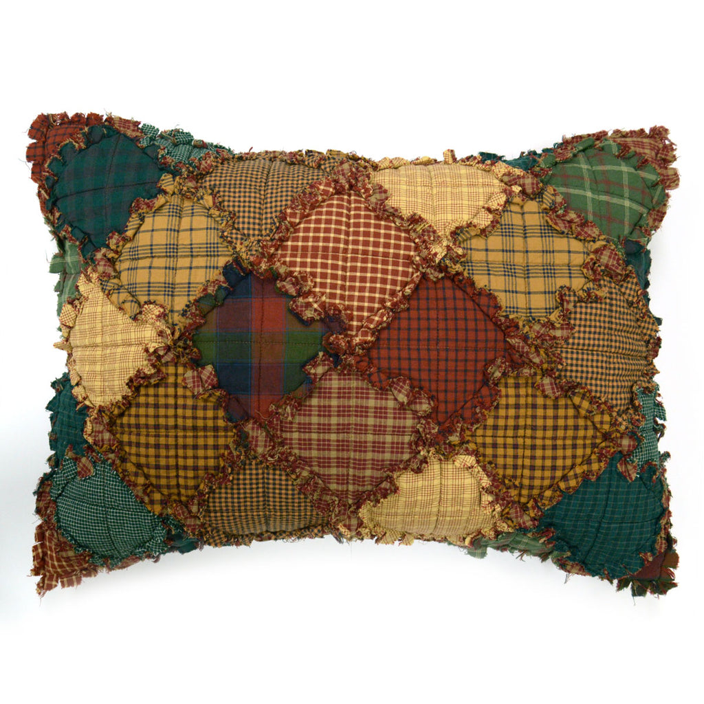 Plaid Blocks Standard Sham