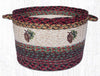 Red Pinecone Sprig Utility Baskets