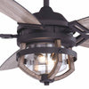 Rustic Oak Ceiling Fan