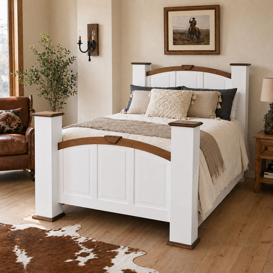 Royal Desert White Bedroom Furniture Collection