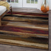 Rustic Landscape Rug - 7 x 10