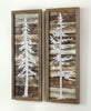 Rustic Tree Silhouette Wall Art