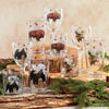 Black Bear Double Old Fashioned Glasses - Set of 4