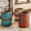Santa Fe Antique White Bucket