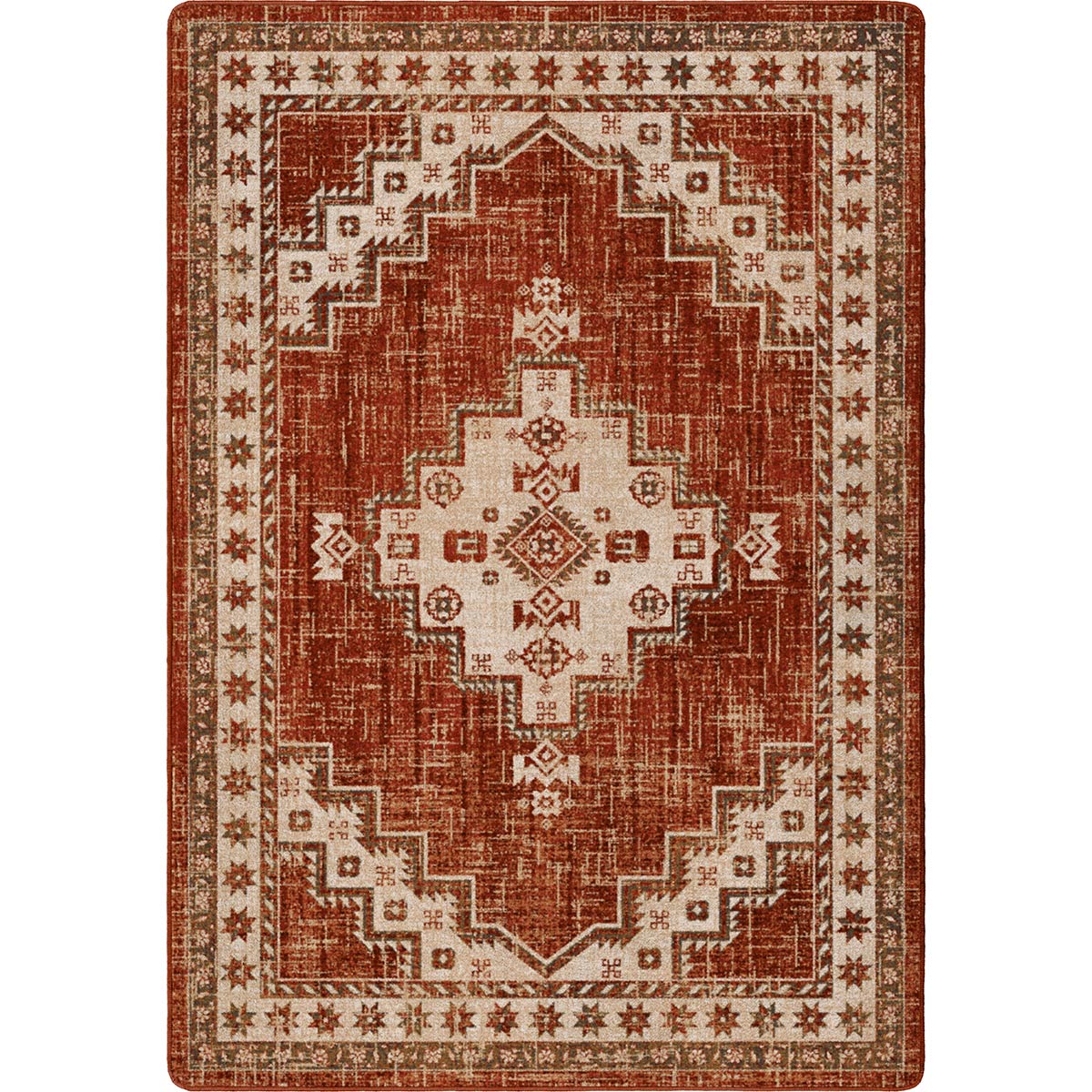 Sedona Nights Red Rock Rug - 3 x 4