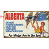 Skiing, Tobogganing Sign