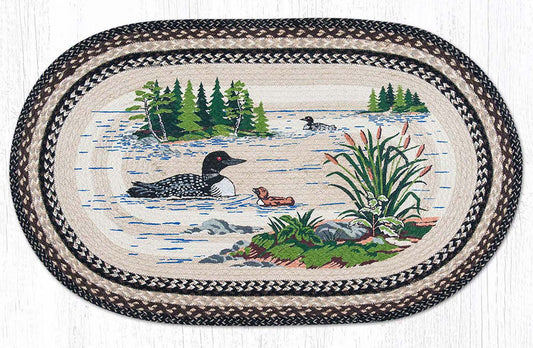 Spring Lake Loons Patch Rug Collection