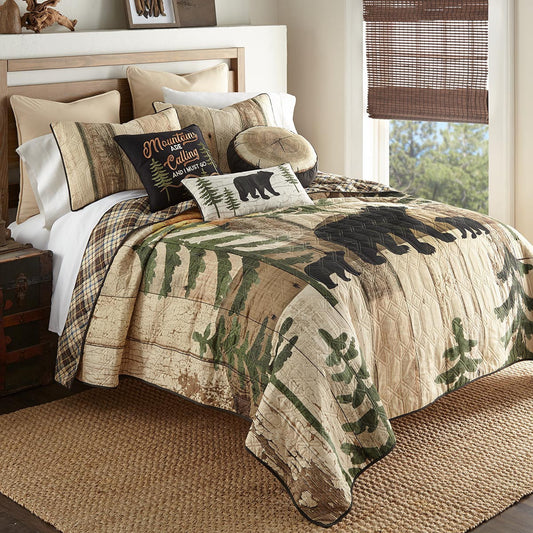Sunset Bears Quilt Bedding Collection