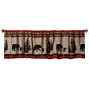 Taos Bear Plush Valance