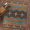 Three Chiefs Suede & Teal Rug Collection