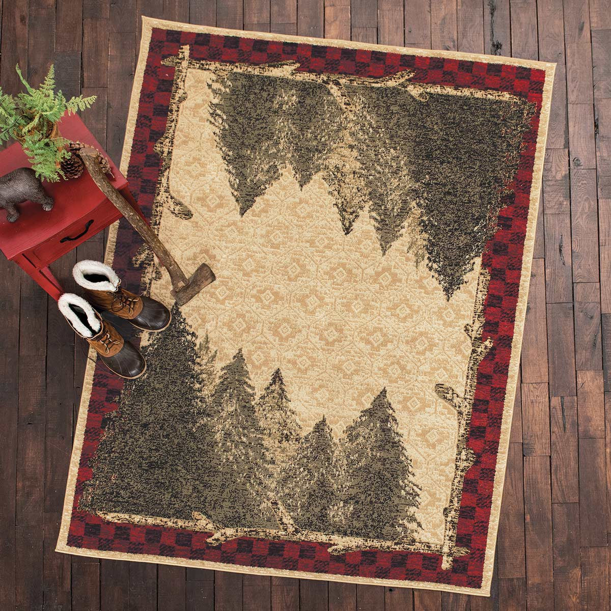 Timber Pines Natural Rug Collection