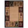 Tribal Forest Rug - 3 x 4