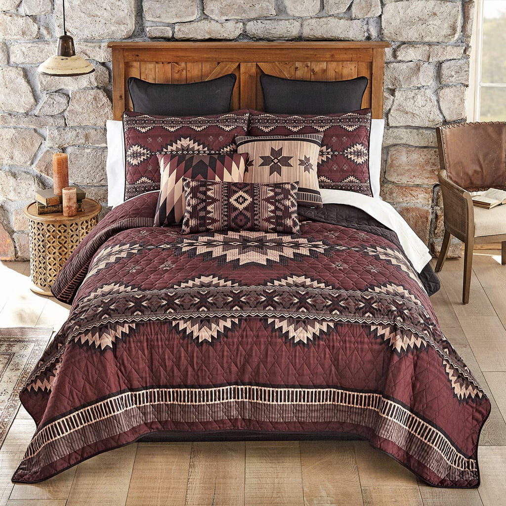 Tribal Trail Diamonds Pillow