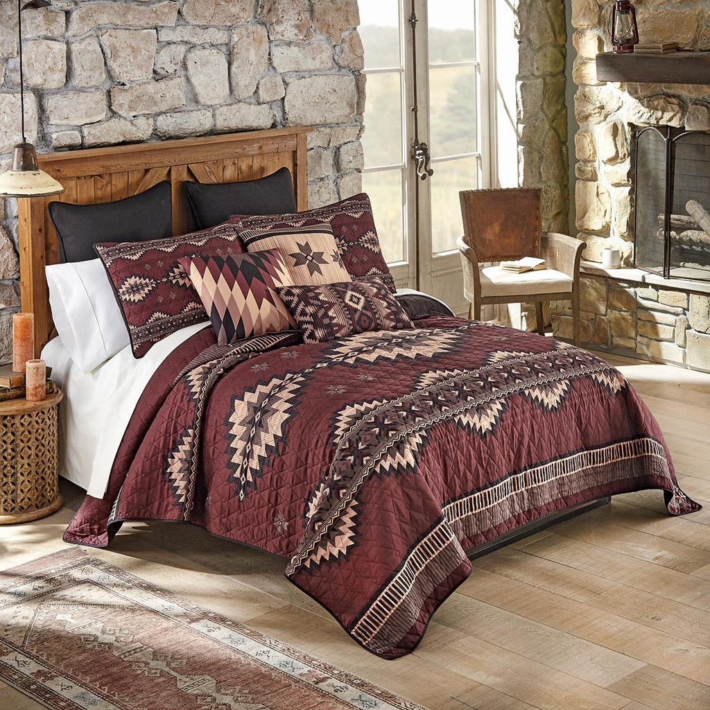Tribal Trail Diamonds Pillow