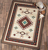 Turquoise Cross Rug Collection