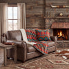 Turquoise Diamond Plush Throw - OVERSTOCK