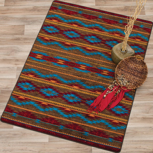 Turquoise Diamonds Rug Collection