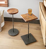 Turquoise Inlay Round Drink Table