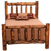 Vintage Cedar Log Complete Bed