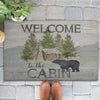 Welcome to the Cabin Outdoor Rugs