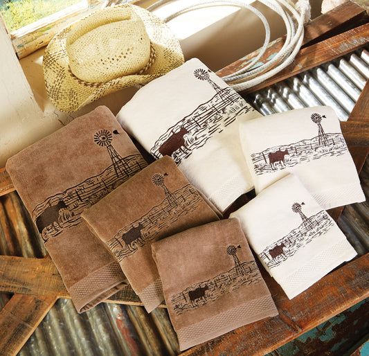 Western Visions Towel Sets
