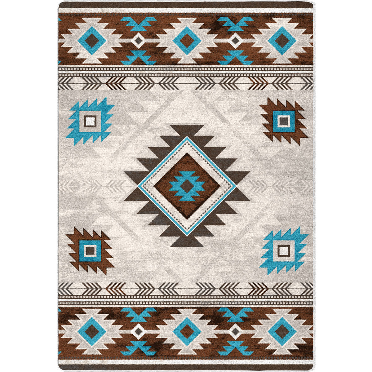 Whiskey River Glacier Rug - 3 x 4