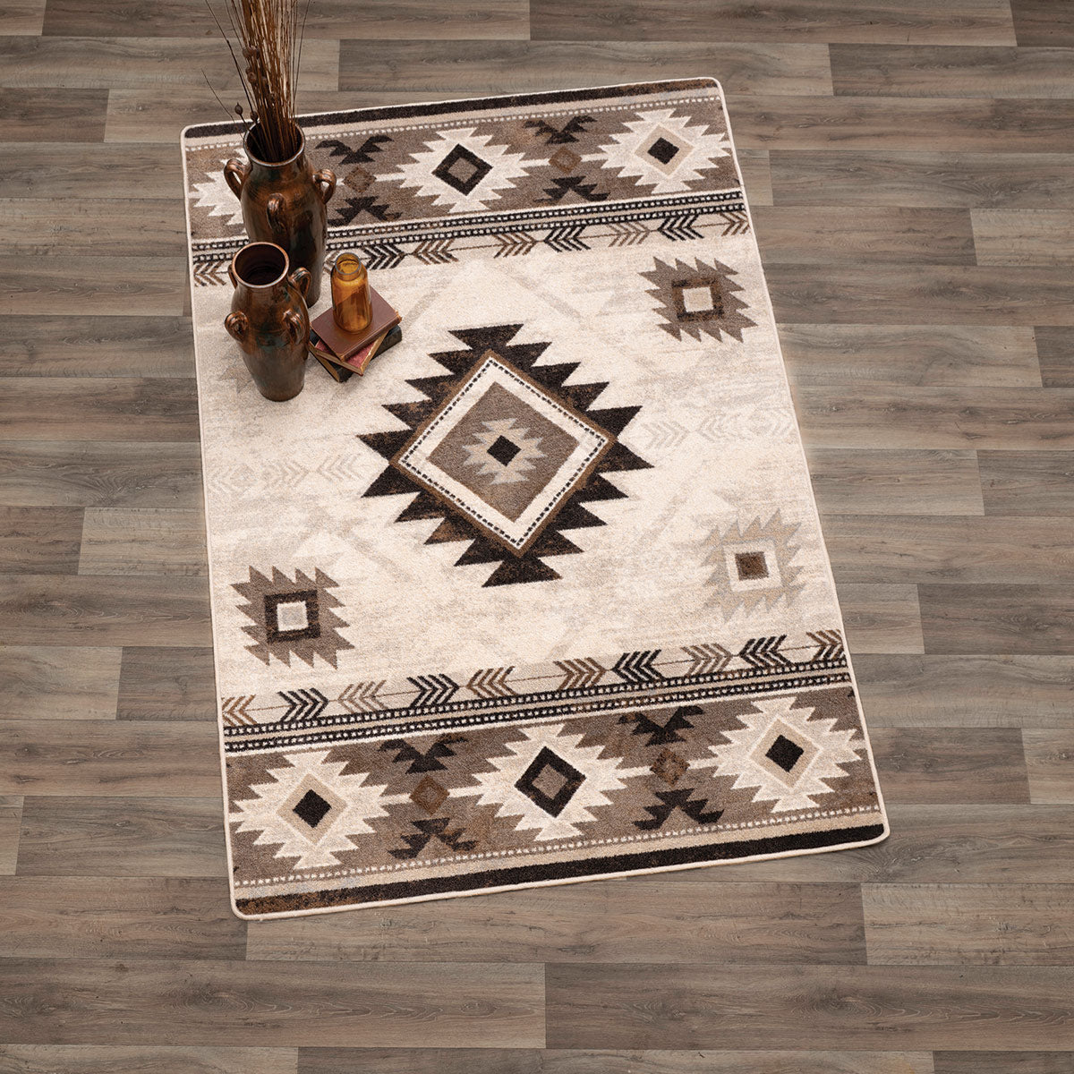 Whiskey River Neutral Rug Collection