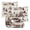 White Frost Pillow & Throw